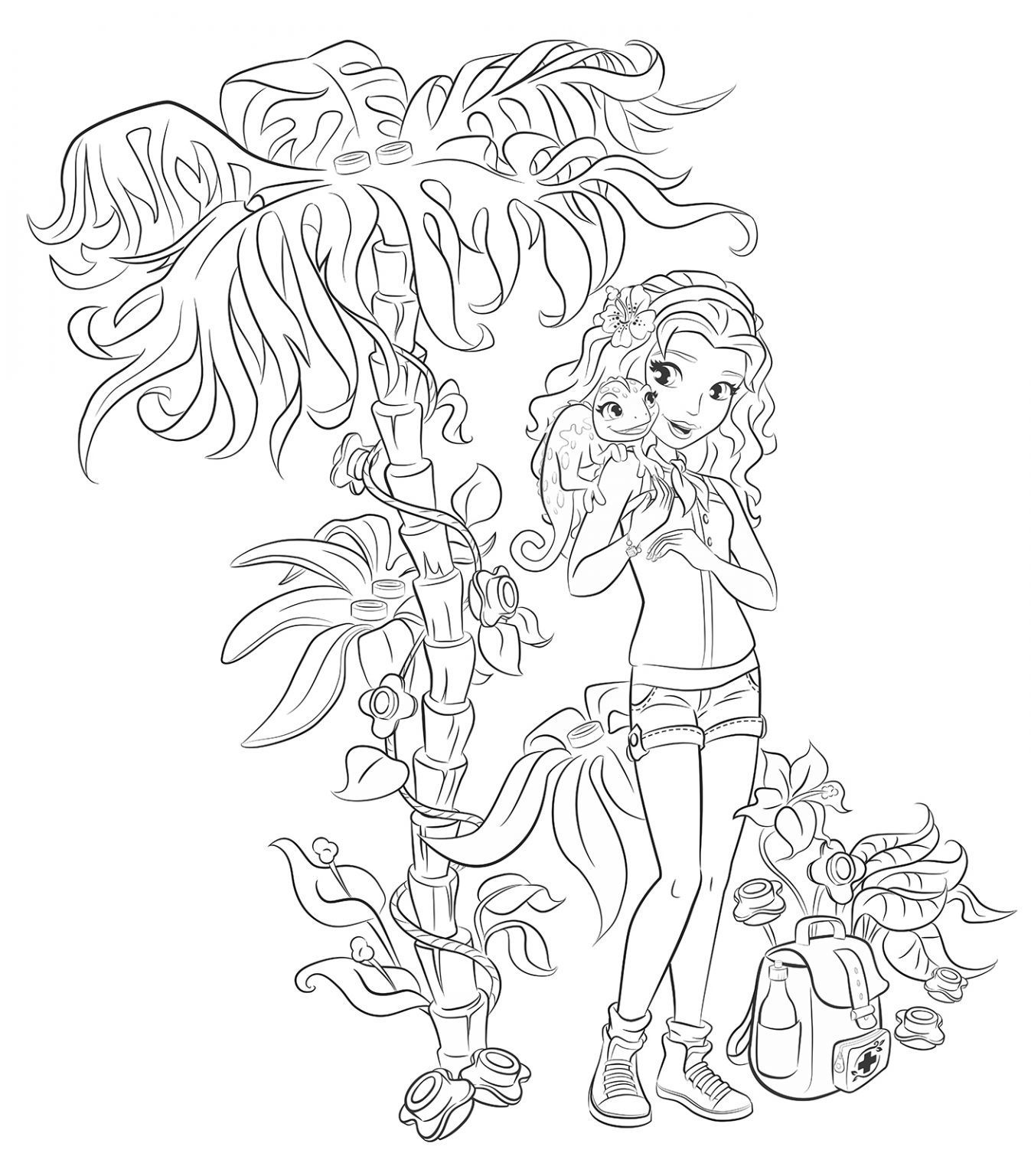 Lego Friends Coloring Pages - Best Coloring Pages For Kids
