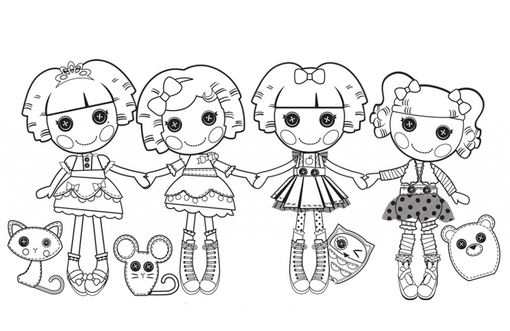 Lalaloopsy Doll Coloring Pages