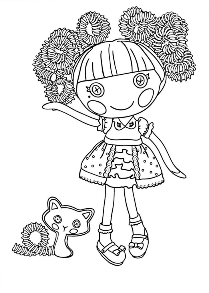 Lalaloopsy Jewels Sparkles Coloring Pages