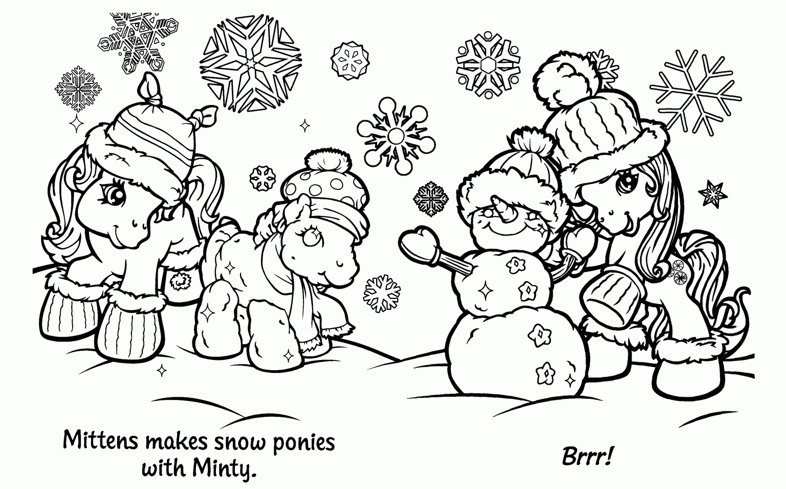 My Little Pony Christmas Coloring Pages - Best Coloring Pages For Kids