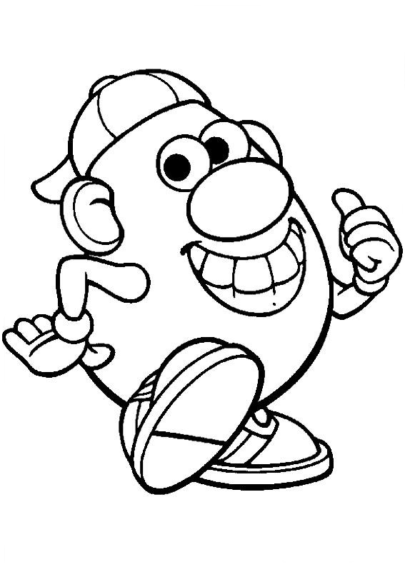 Mr Potato Head Coloring Pages - Best Coloring Pages For Kids