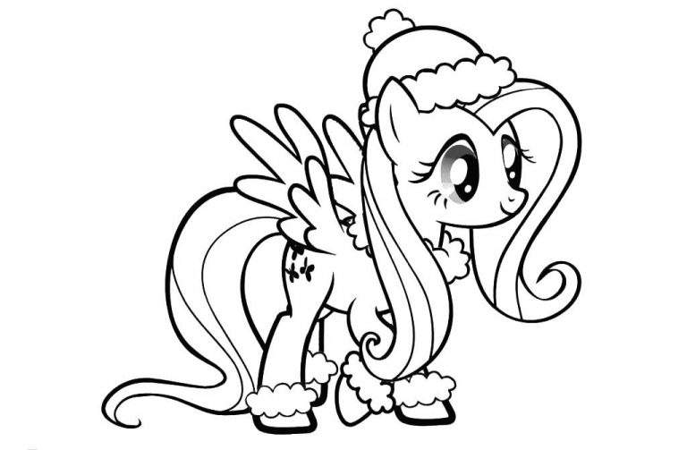 My Little Pony Christmas Coloring Pages - Best Coloring Pages For Kids