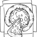 Pizza Coloring Pages