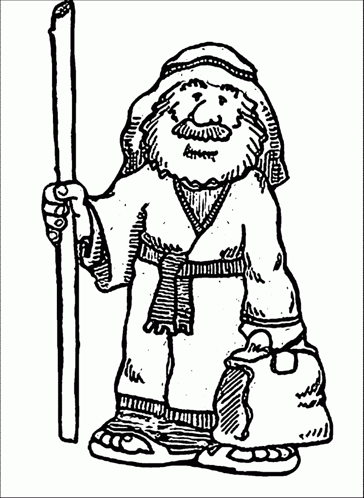 Abraham Bible Story Coloring Pages