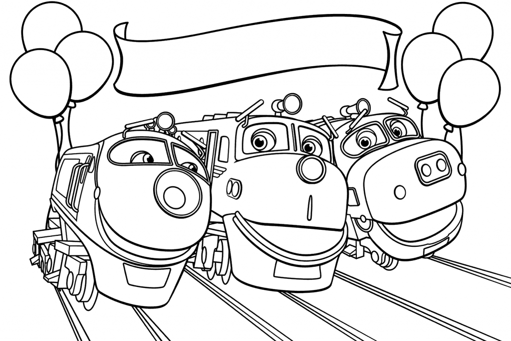 Fun Chuggington Coloring Pages