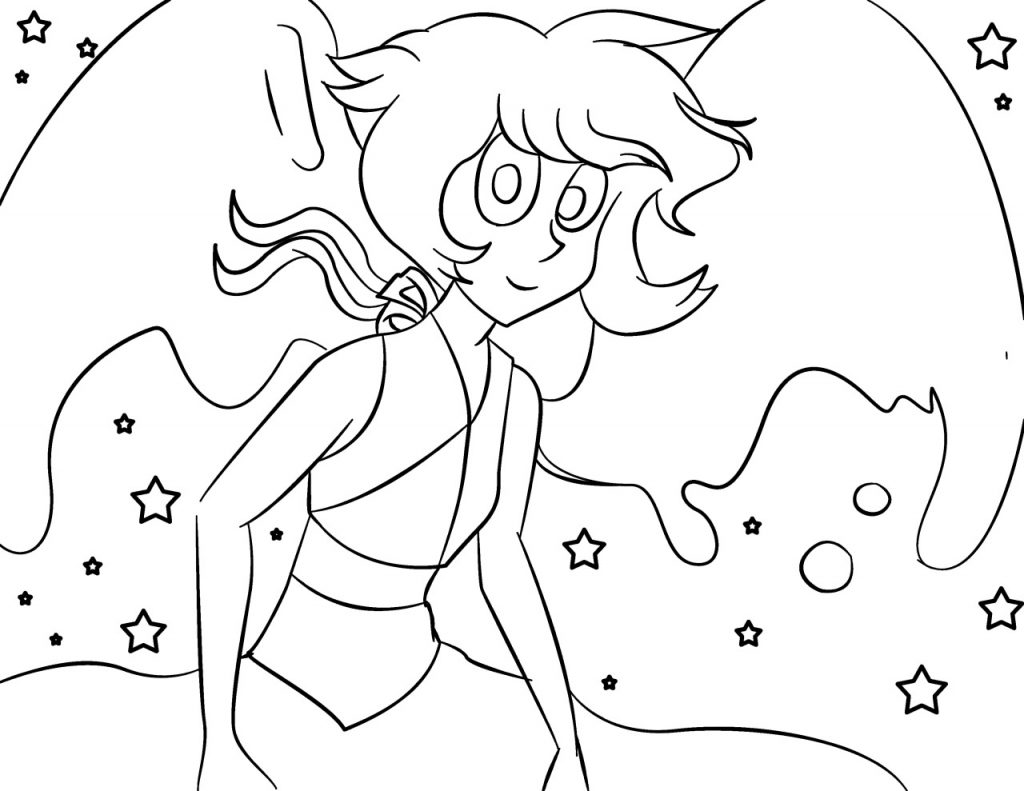 Lapis Lazuli Steven Universe Coloring Pages