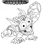 Pop Fizz Skylanders Coloring Pages