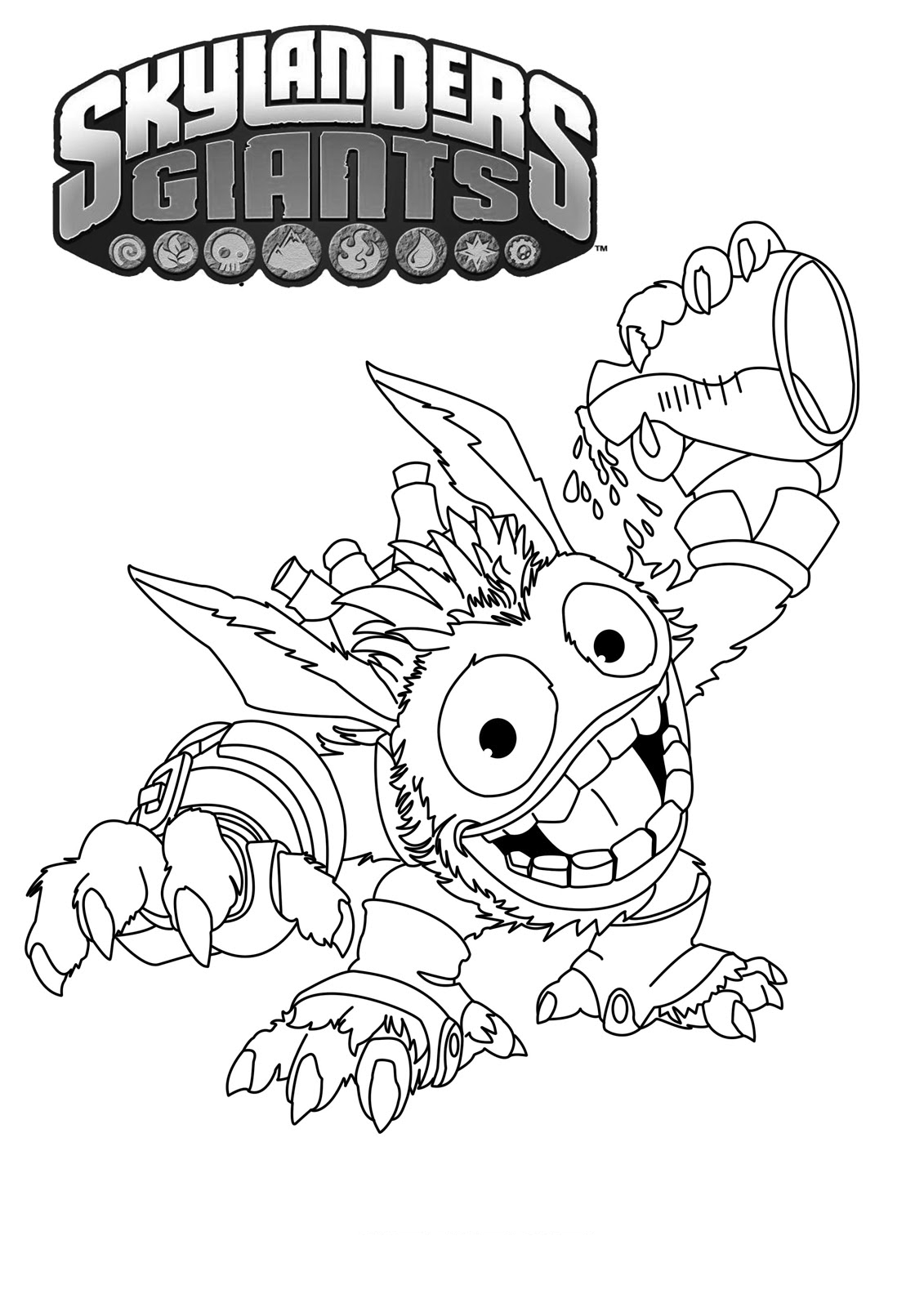 Skylanders Coloring Pages - Best Coloring Pages For Kids