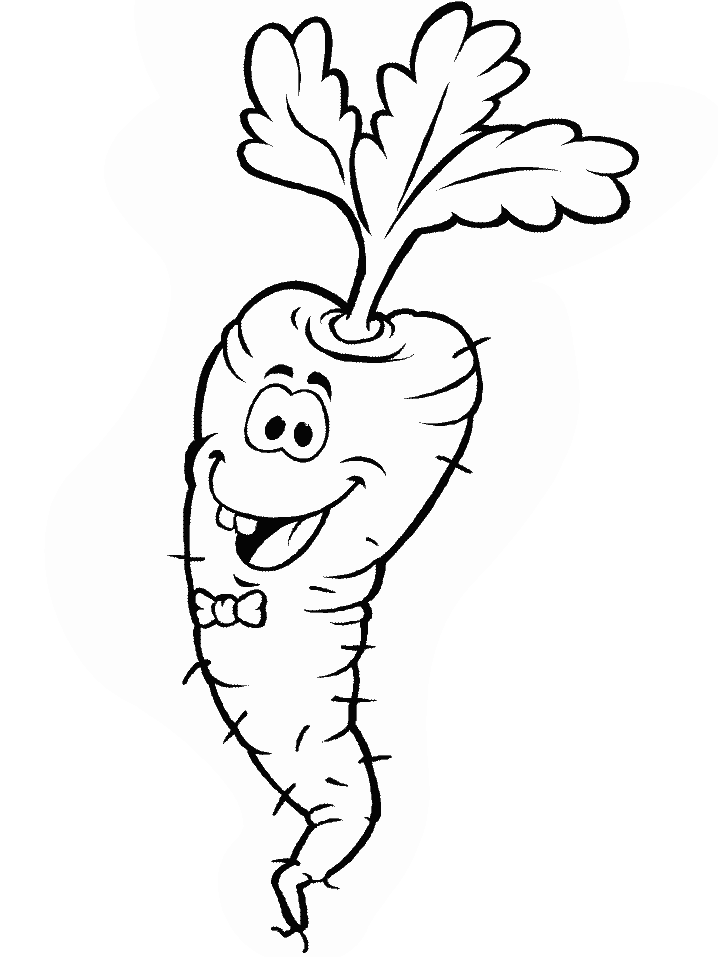 Carrot Coloring Pages - Best Coloring Pages For Kids