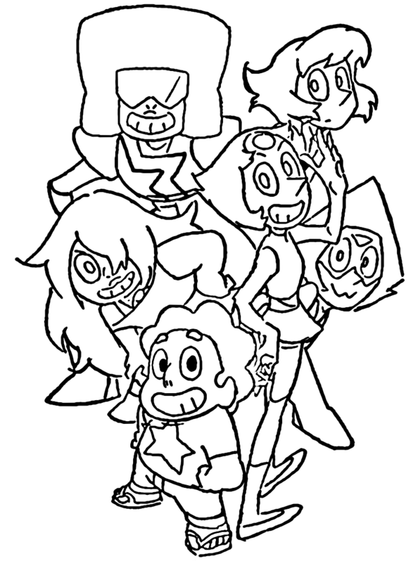 Steven Universe Coloring Pages - Best Coloring Pages For Kids