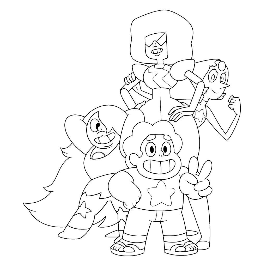 Steven Universe Coloring Pages - Best Coloring Pages For Kids