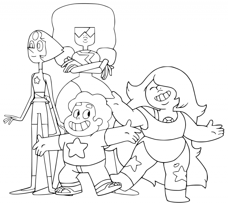 Steven Universe Coloring Pages - Best Coloring Pages For Kids
