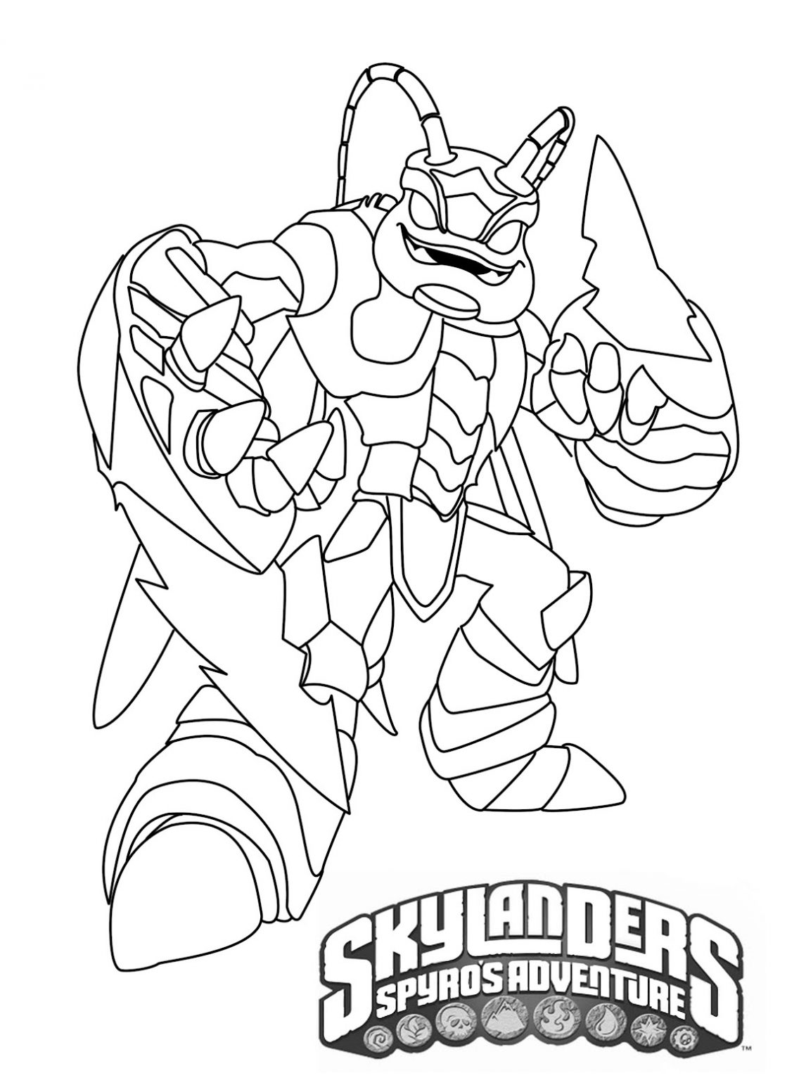Skylanders Coloring Pages - Best Coloring Pages For Kids