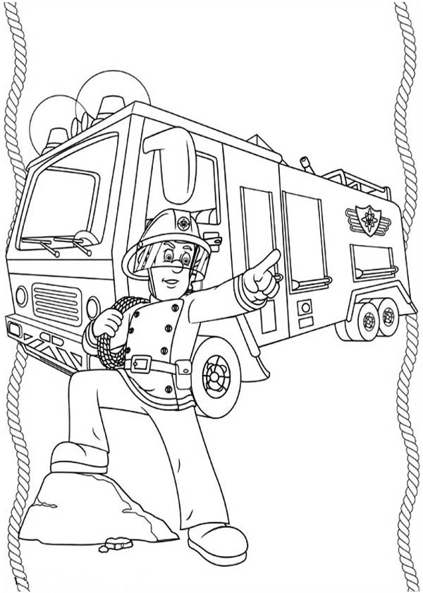 Fireman Sam Coloring Pages - Best Coloring Pages For Kids