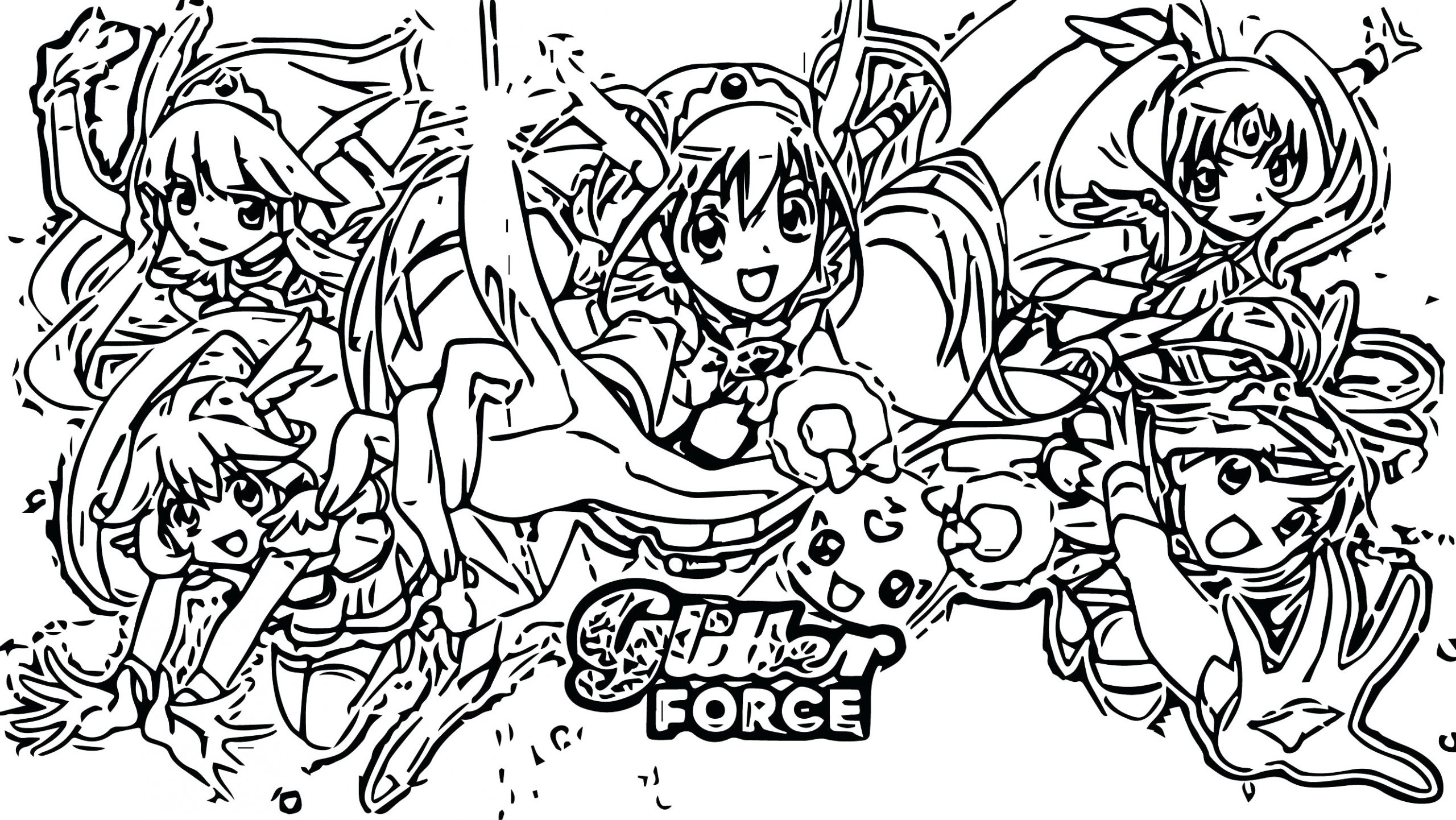 glitter-force-coloring-pages