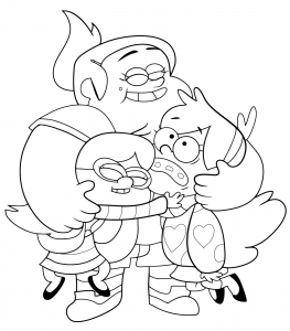 Gravity Falls Coloring Pages - Best Coloring Pages For Kids