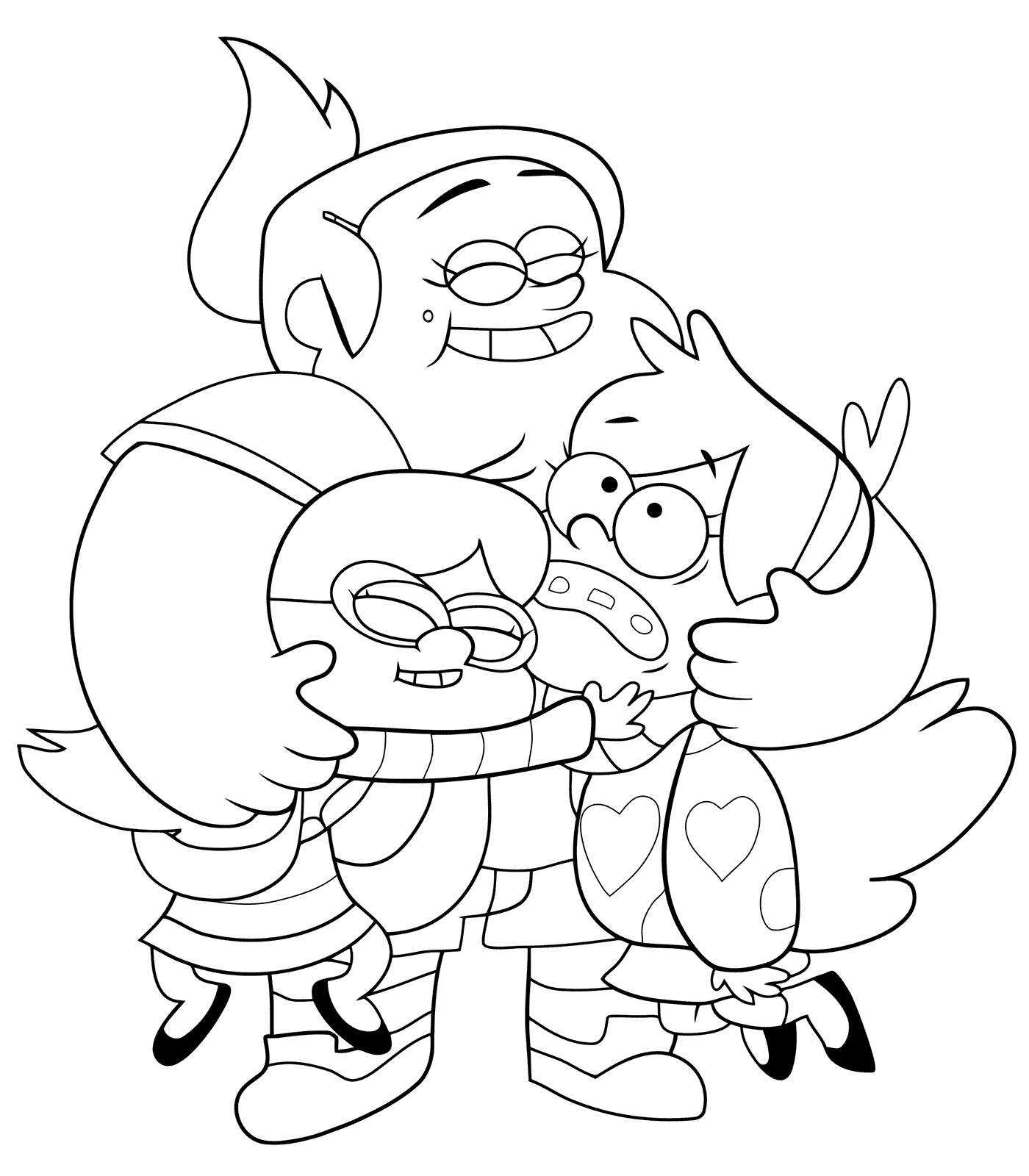 Gravity Falls Coloring Pages - Best Coloring Pages For Kids