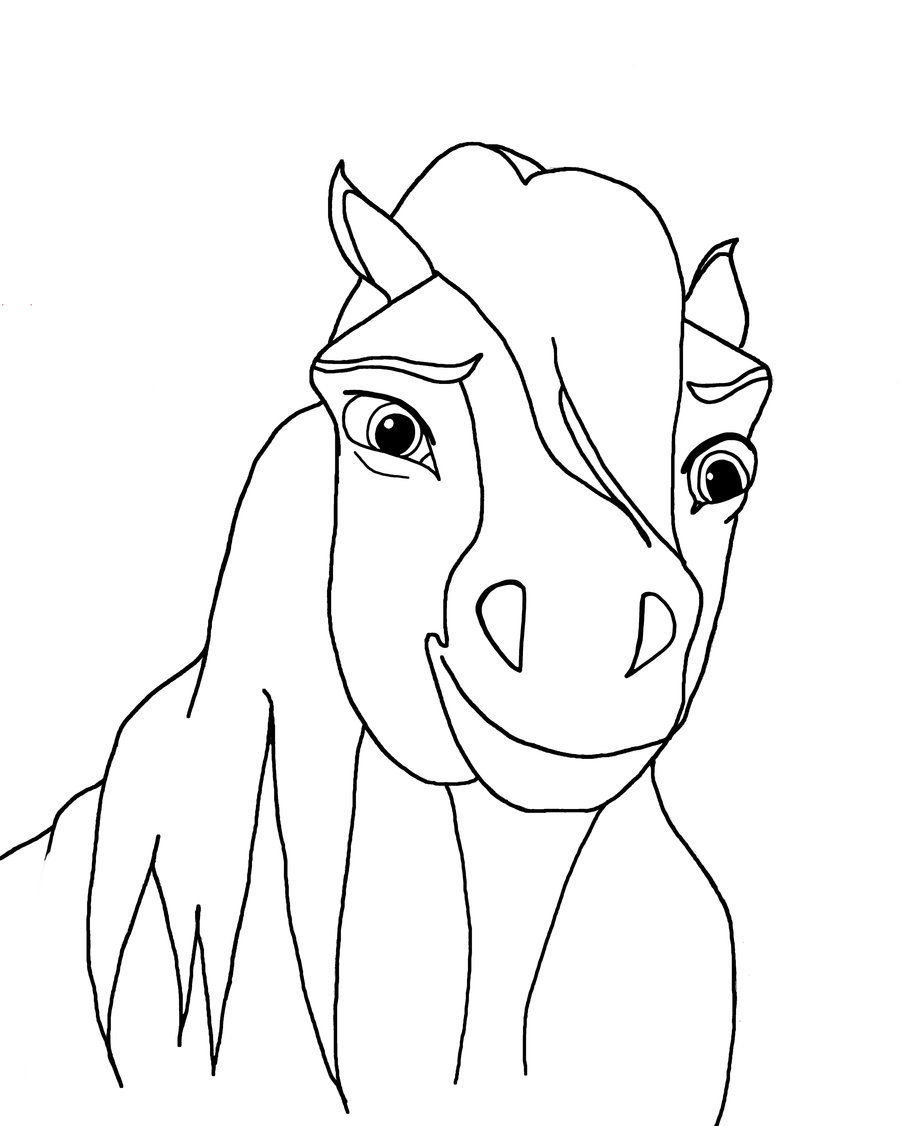 Spirit Riding Free Coloring Pages Best Coloring Pages For Kids