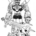 Cool Voltron Coloring Pages