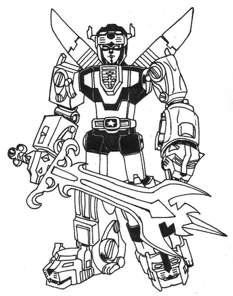 Voltron Coloring Pages - Best Coloring Pages For Kids