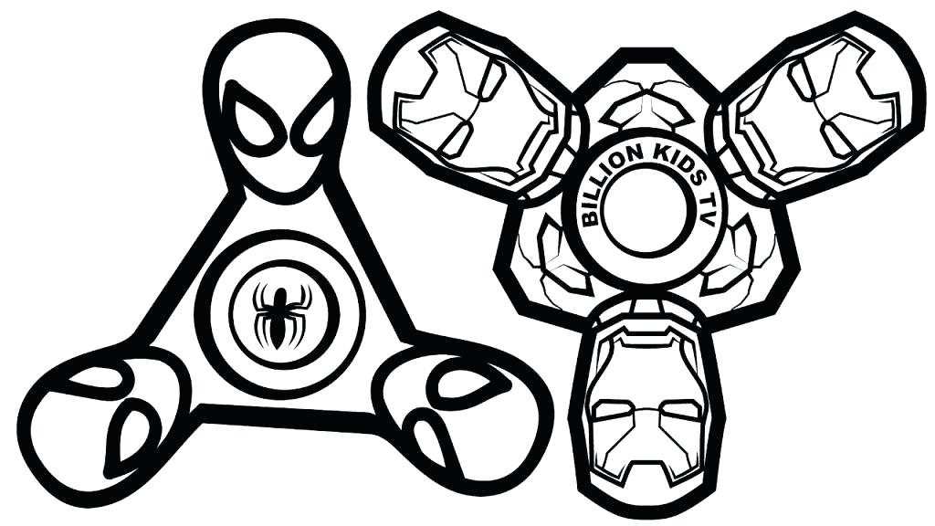 Download Fidget Spinner Coloring Pages - Best Coloring Pages For Kids