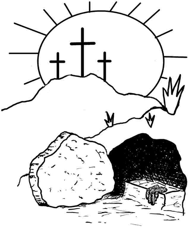 Resurrection Coloring Pages - Best Coloring Pages For Kids