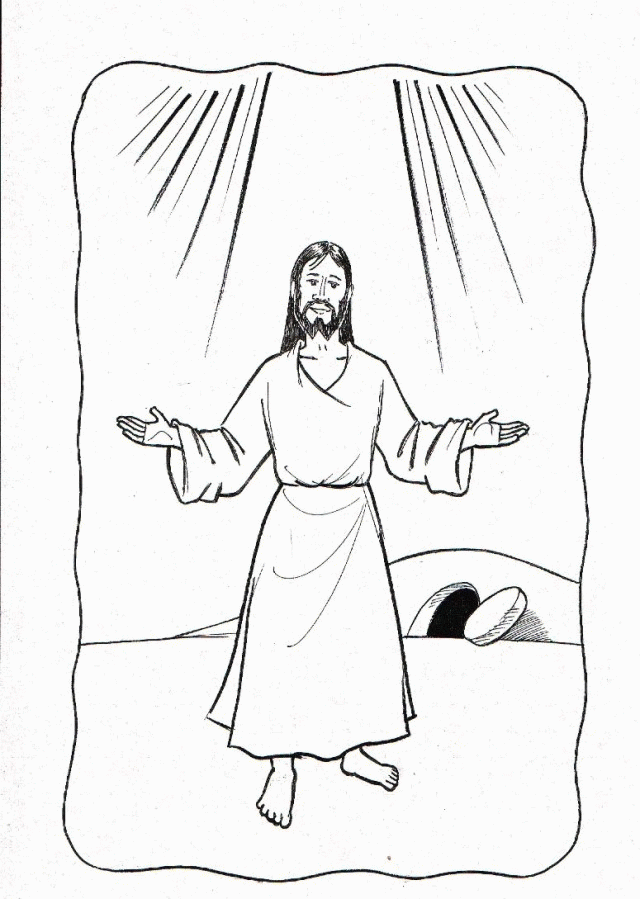 Resurrection Coloring Pages - Best Coloring Pages For Kids