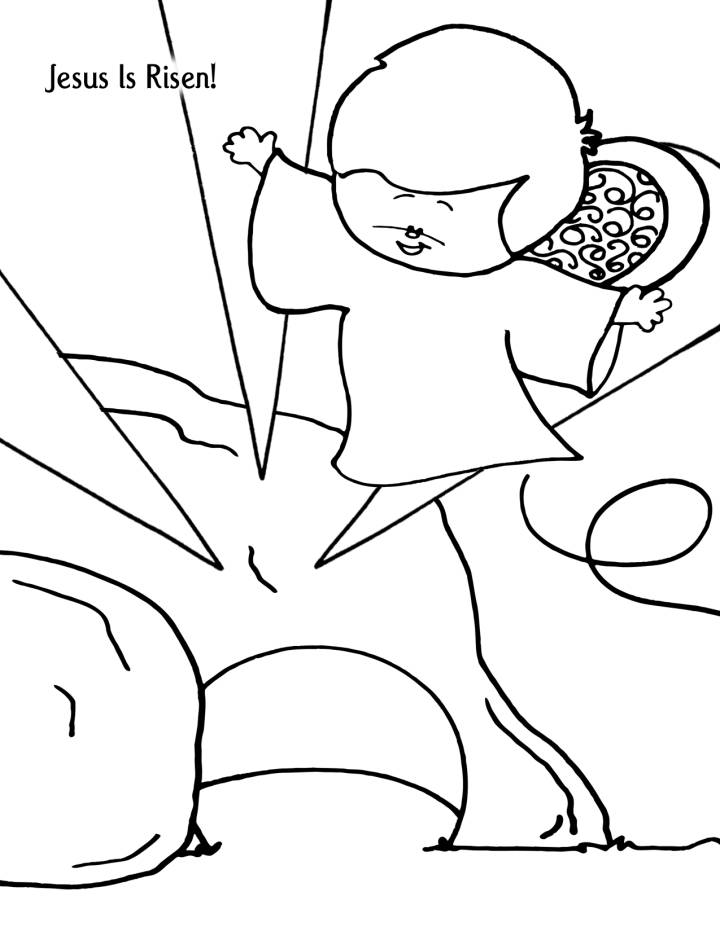 Resurrection Coloring Pages - Best Coloring Pages For Kids