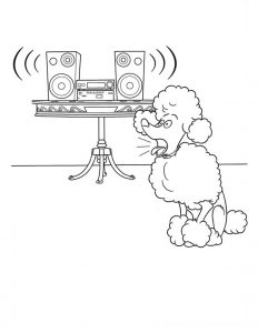 Poodle Coloring Pages - Best Coloring Pages For Kids
