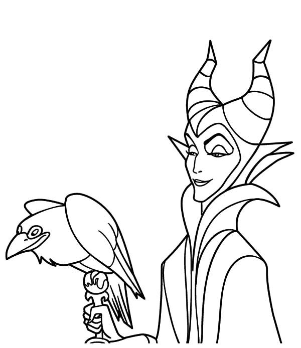 Maleficent Coloring Pages - Best Coloring Pages For Kids