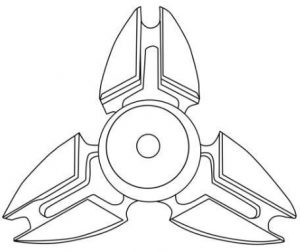 Fidget Spinner Coloring Pages - Best Coloring Pages For Kids