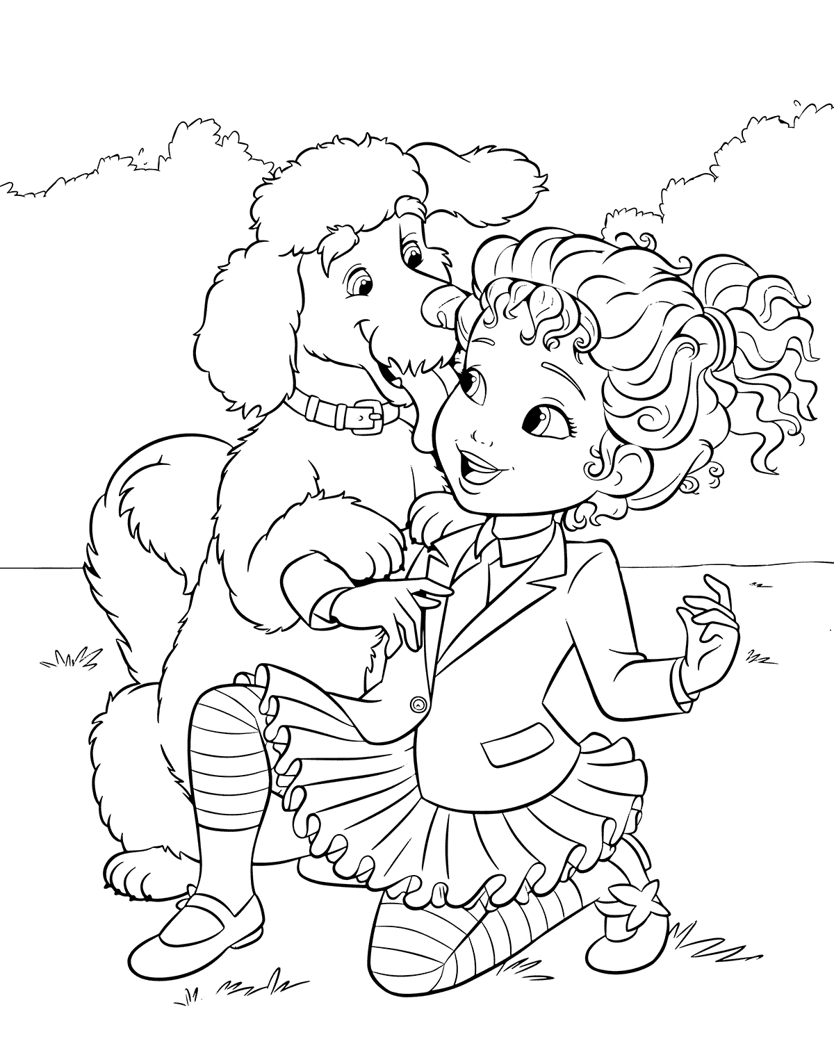 Poodle Coloring Pages - Best Coloring Pages For Kids