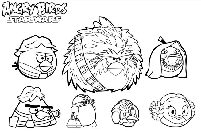 angry birds star wars coloring pages darth vader