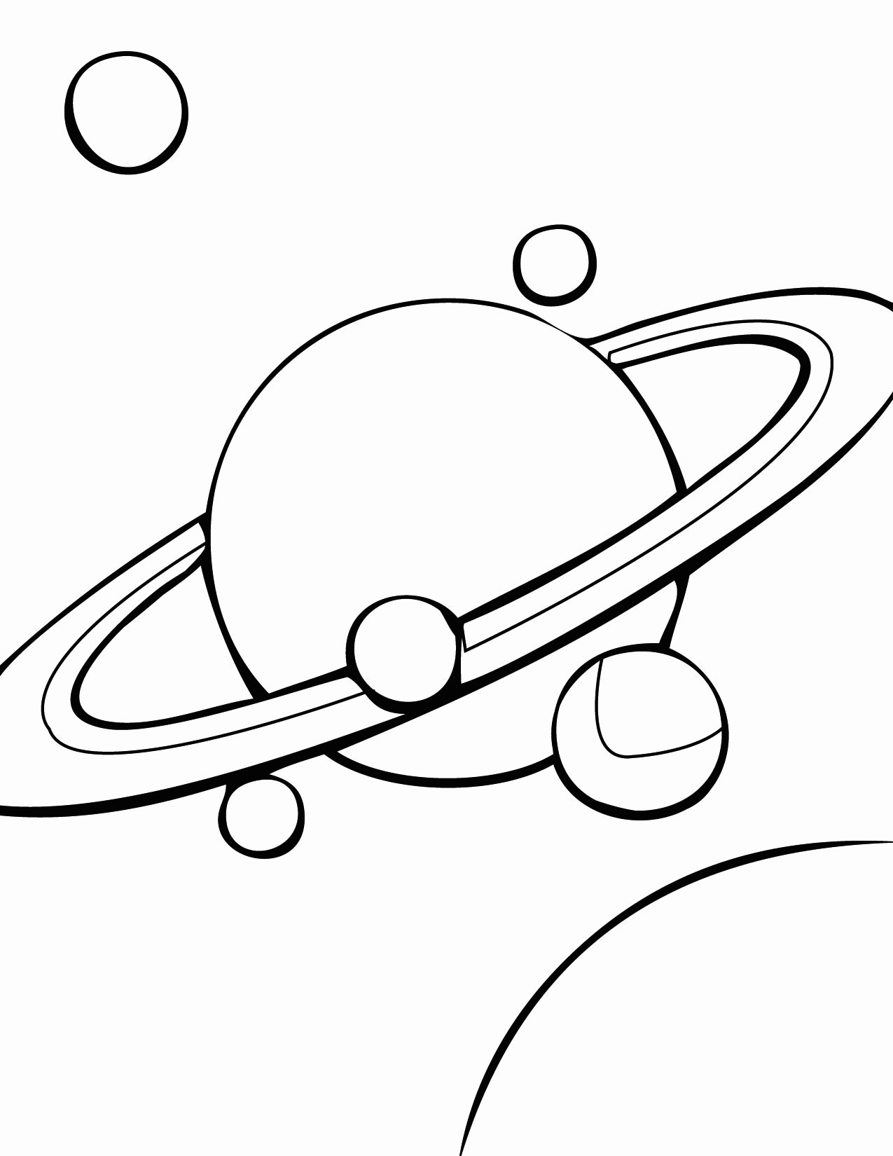 Saturn Coloring Pages - Best Coloring Pages For Kids