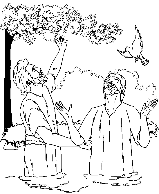 Baptism Coloring Pages Best Coloring Pages For Kids