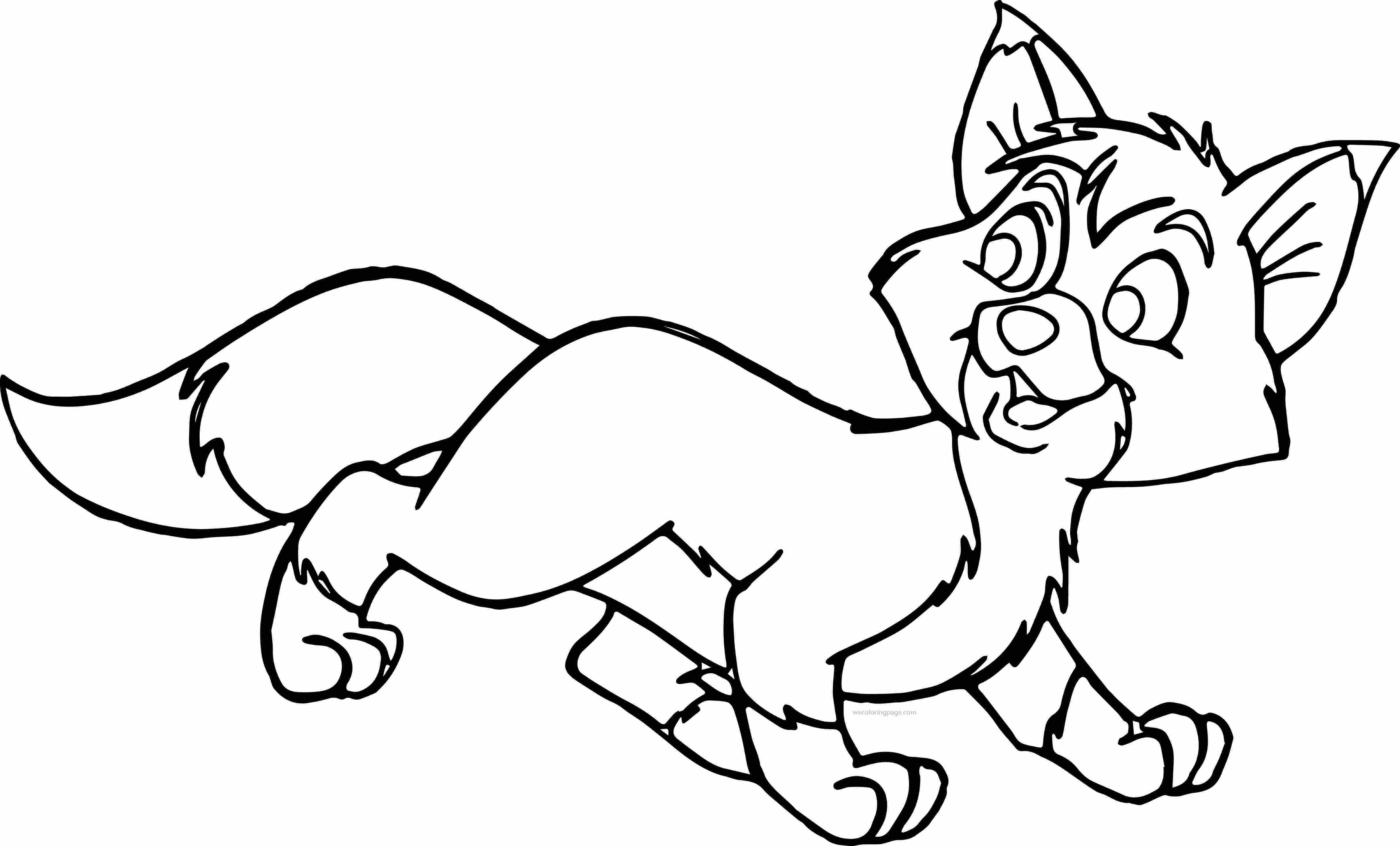 Fox And The Hound Coloring Pages