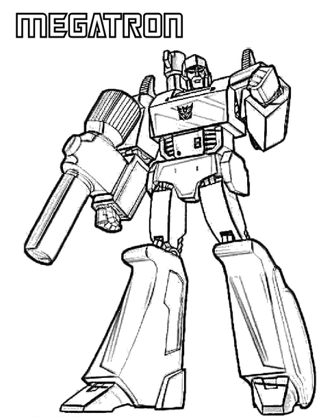 Megatron Coloring Pages - Best Coloring Pages For Kids