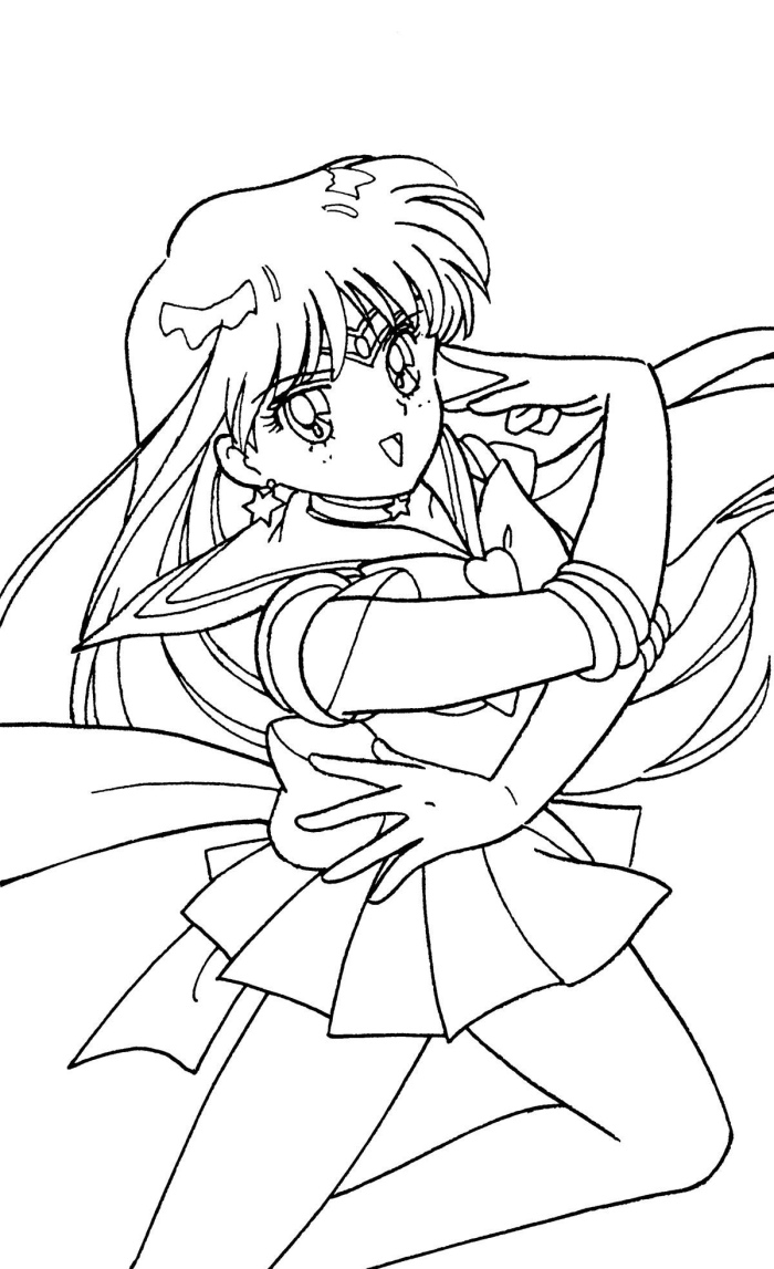 Sailor Mars Coloring Pages Best Coloring Pages For Kids
