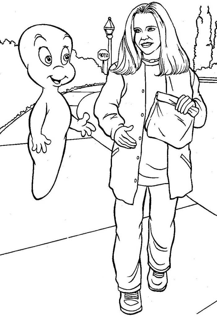 Casper Coloring Pages - Best Coloring Pages For Kids