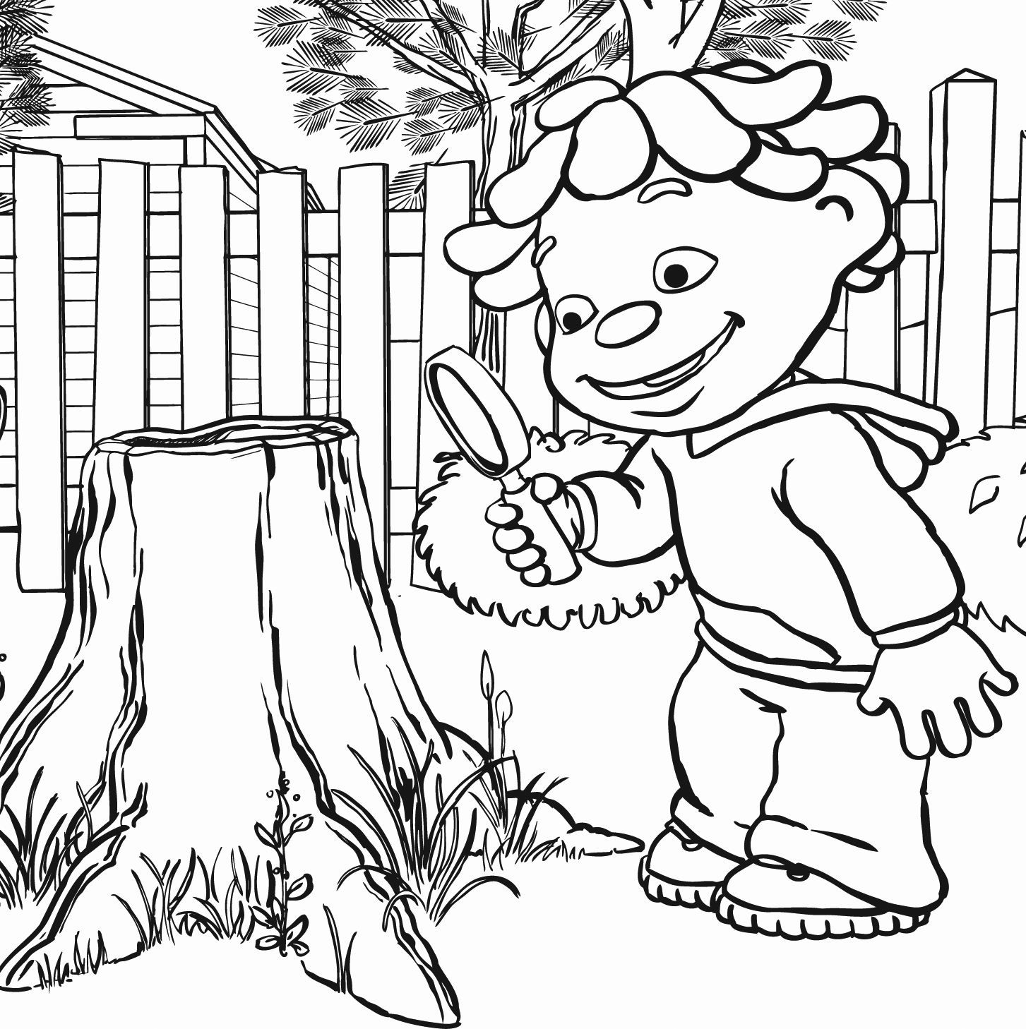 Sid The Science Kid Coloring Pages Best Coloring Pages For Kids
