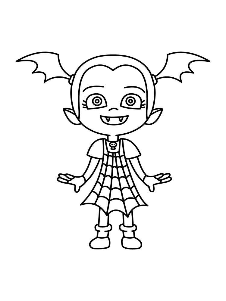 17+ printable vampire diaries coloring pages Free printable halloween monsters coloring pages