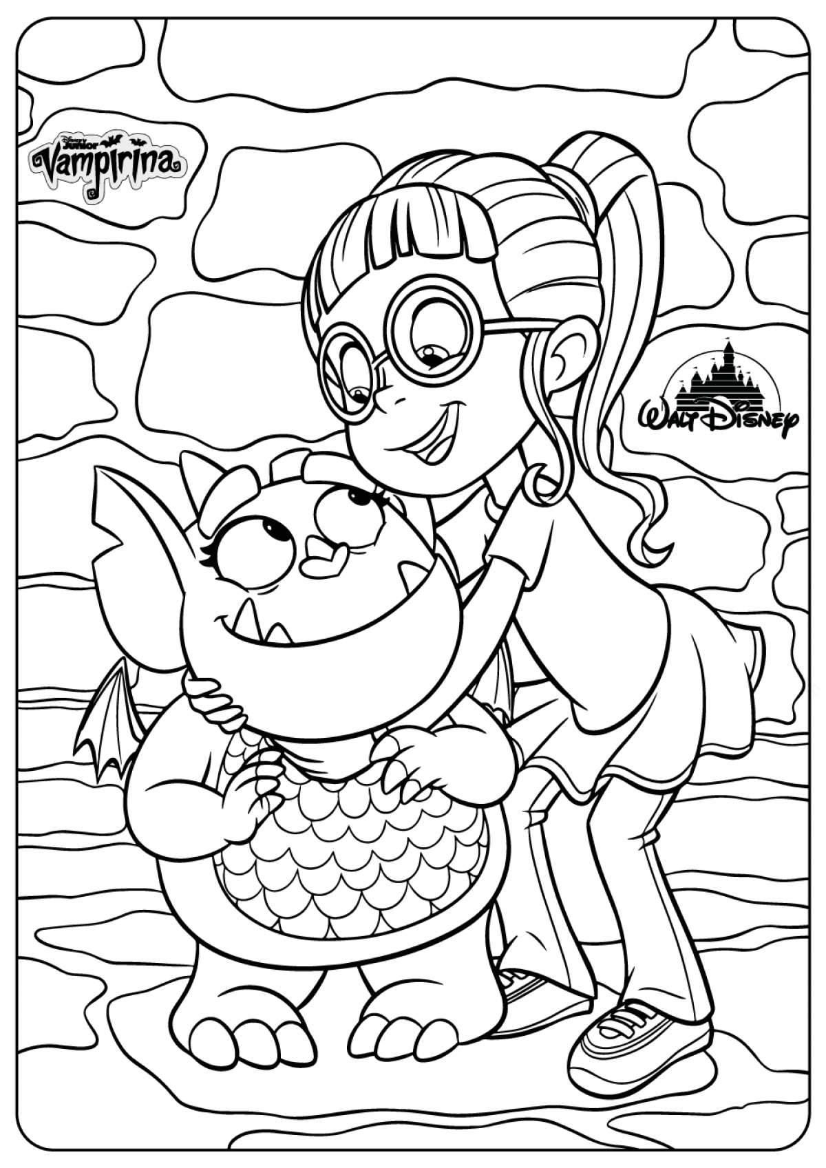 Vampirina Coloring Pages   Best Coloring Pages For Kids