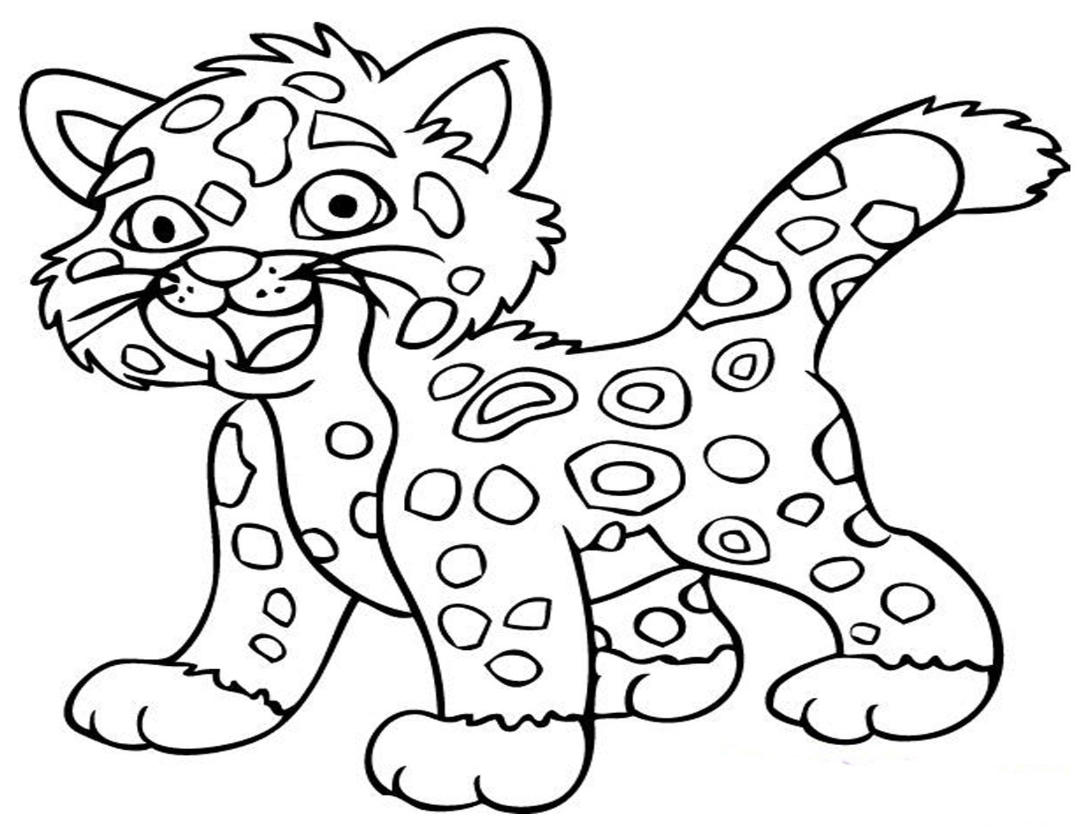 Jaguar Coloring Pages Animal Coloring Pages Cartoon Coloring Pages ...