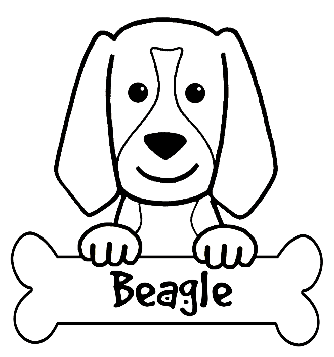 Beagle Coloring Pages - Best Coloring Pages For Kids