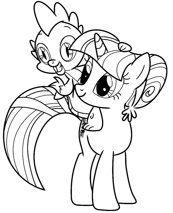 My Little Pony Friendship is Magic Coloring Pages - Best Coloring Pages For  Kids