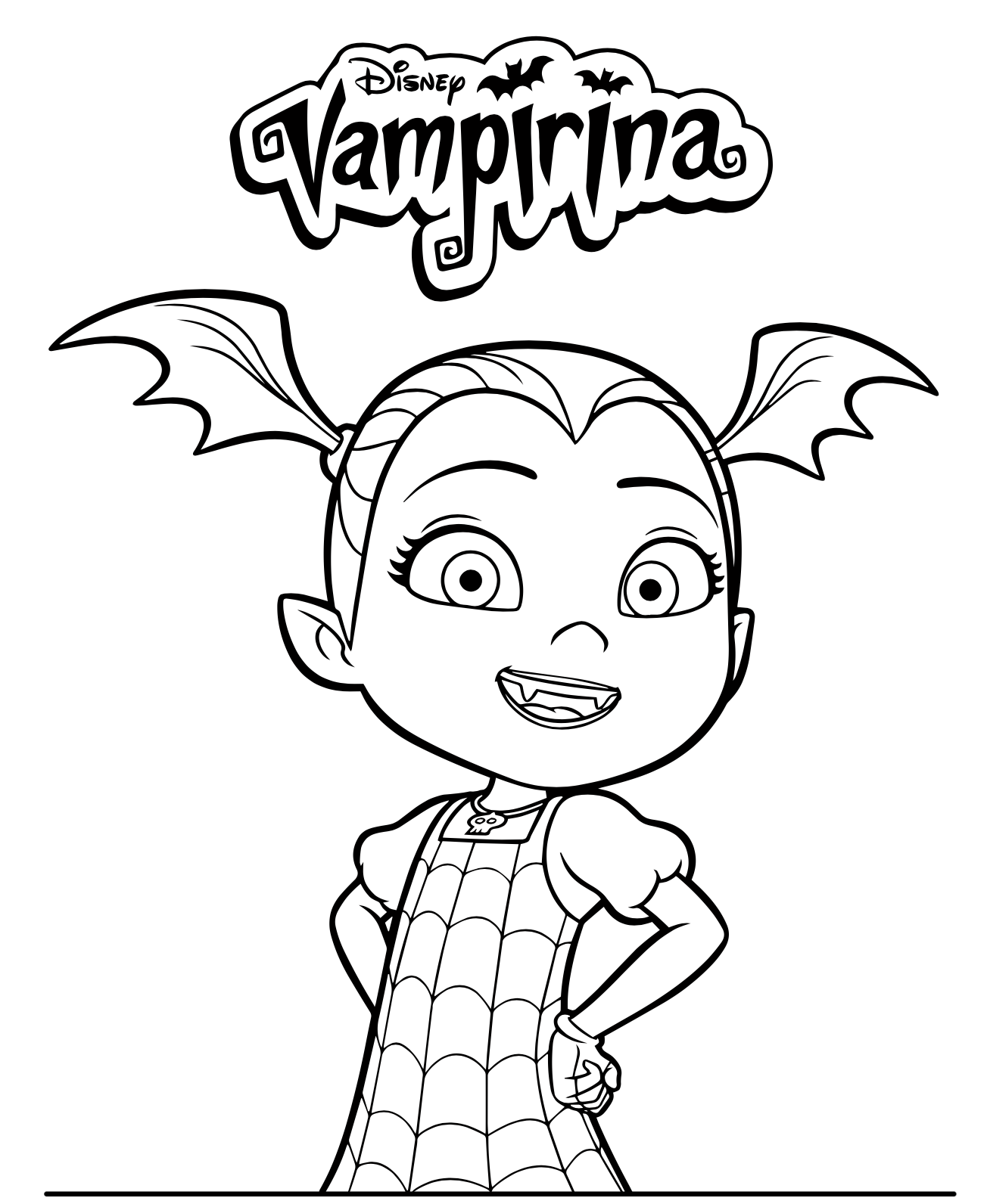 Disneys Vampirina Coloring Pages