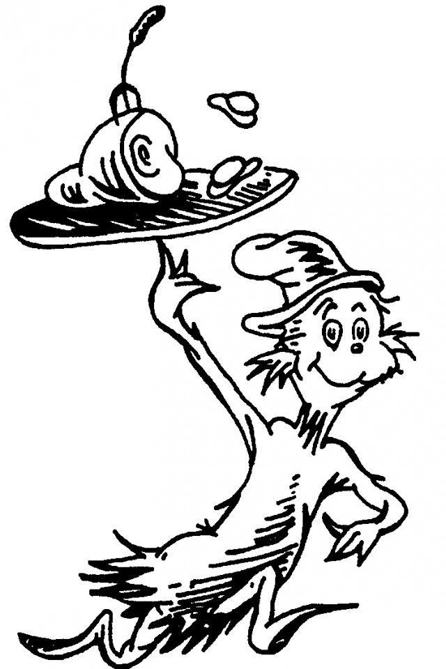 Green Eggs And Ham Coloring Page Best Coloring Pages For Kids