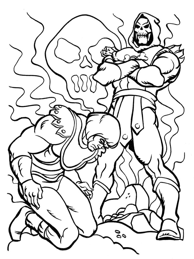 He-Man Coloring Pages.