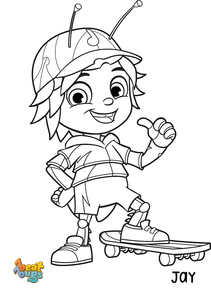 Beat Bugs Coloring Pages - Best Coloring Pages For Kids