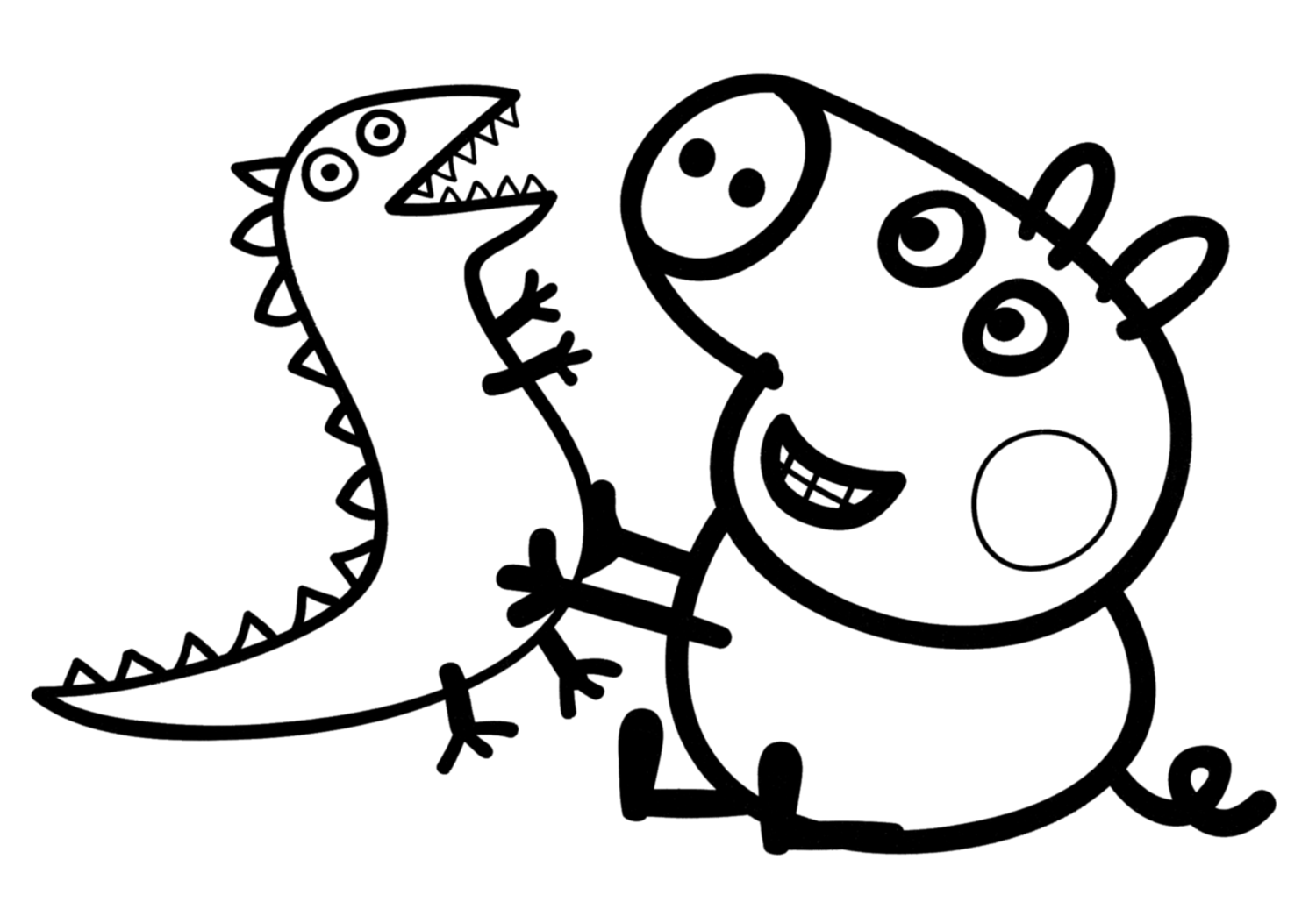 3000+ Desenhos para Colorir  Peppa pig coloring pages, Peppa pig  colouring, Cartoon coloring pages